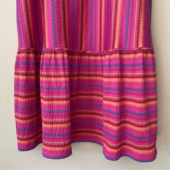Isaac Mizrahi Striped Maxi Skirt M - Picture 3 of 5